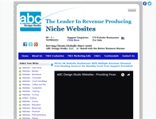 Tablet Screenshot of abcdesignstudio.co.uk